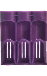Кейс для аккумуляторов 3x18650 Efest Purple
