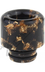 Дриптип 510 Resin черный с золотом