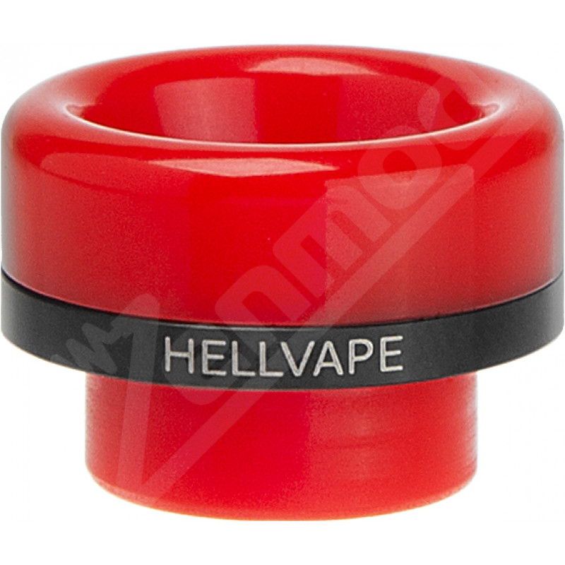 Фото и внешний вид — Дриптип 810 Hellvape Dead Rabbit V2 RDA Black Red