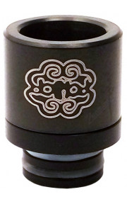 Petri Drip Tip (Black Base / Black Top)