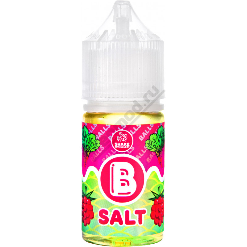 Фото и внешний вид — MY BALLS SALT - Rhubarb Raspberry 30мл