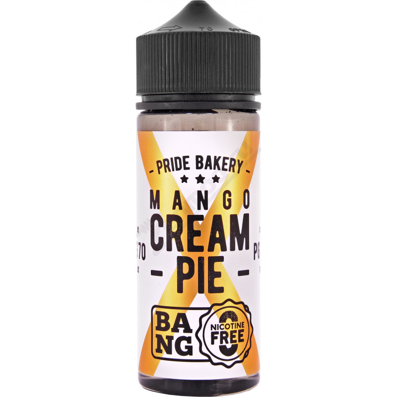 Фото и внешний вид — BANG Cream Pie - Mango Pie 120мл