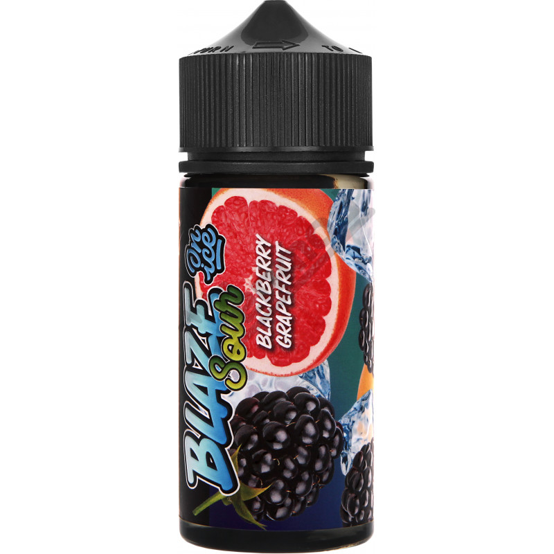 Фото и внешний вид — BLAZE SOUR ON ICE - Blackberry Grapefruit 100мл