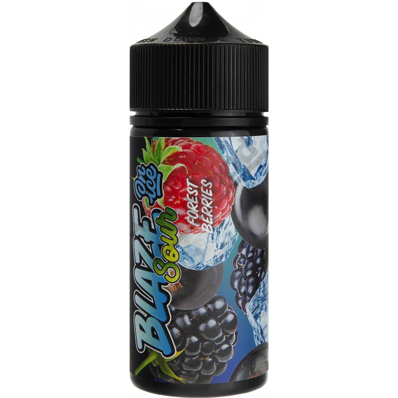Фото и внешний вид — BLAZE SOUR ON ICE - Forest Berries 100мл