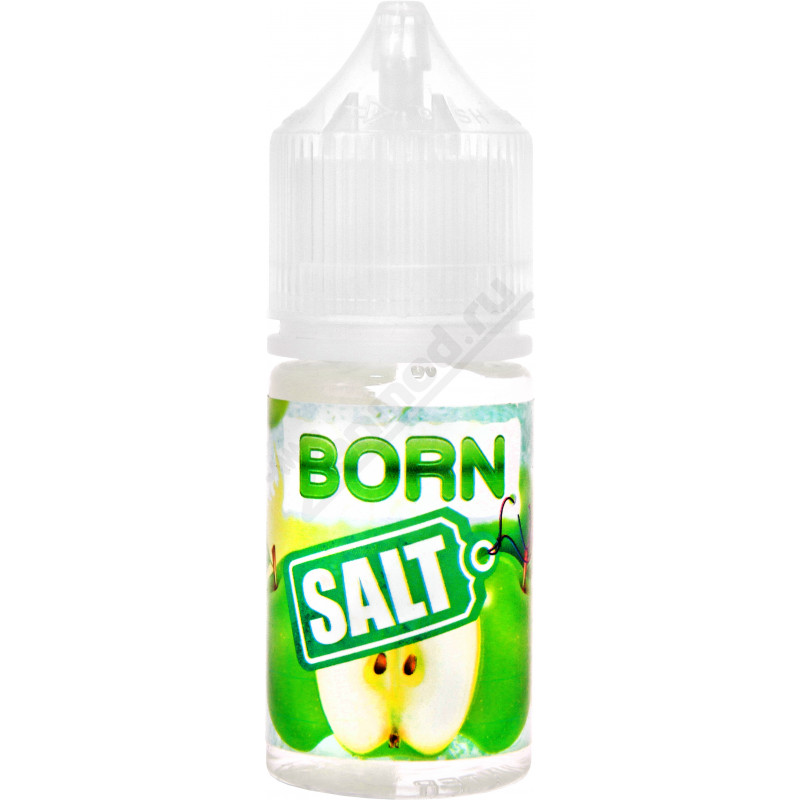 Фото и внешний вид — BORN SALT - Зеленое яблоко 30мл