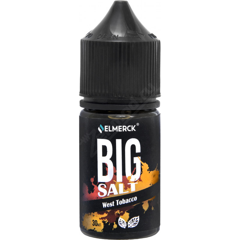 Фото и внешний вид — Big SALT - West Tobacco 30мл