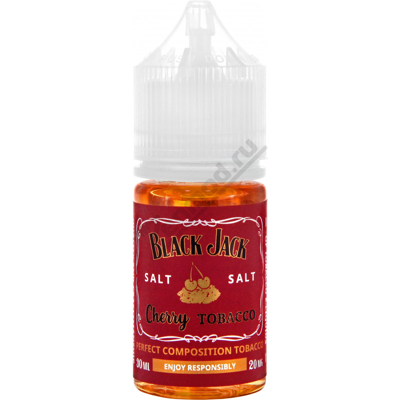 Фото и внешний вид — Black Jack SALT - Cherry Tobacco 30мл