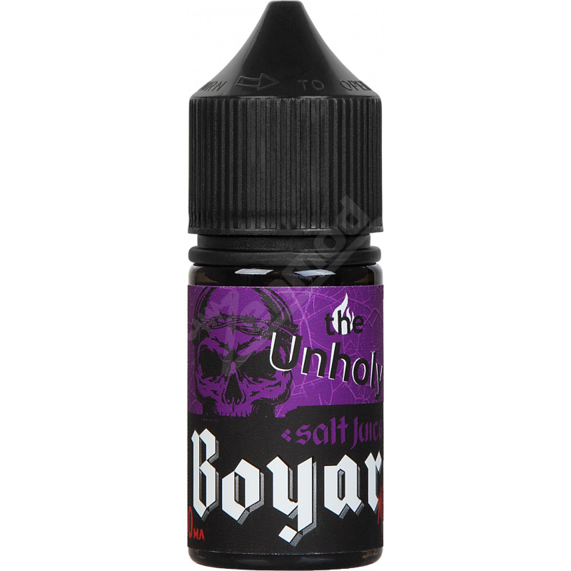 Фото и внешний вид — Boyar SALT - The Unholy 30мл