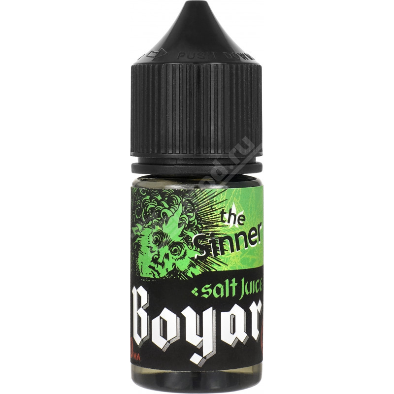 Фото и внешний вид — Boyar SALT - The Sinner 30мл