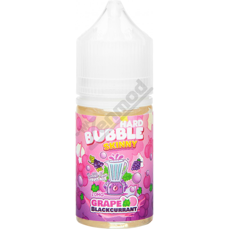 Фото и внешний вид — Bubble Skinny SALT - Grape Blackcurrant 30мл