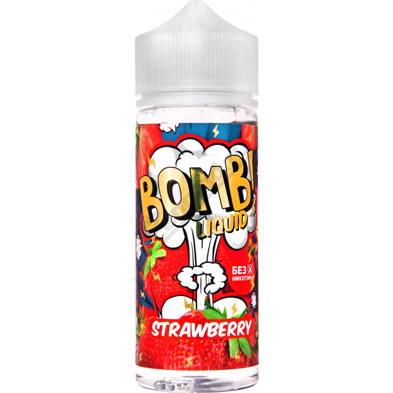 Фото и внешний вид — CC BOMB! LIQUID - Strawberry 120мл