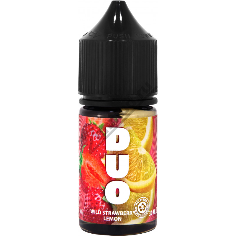 Фото и внешний вид — CC DUO SALT - Wild Strawberry, Lemon 30мл