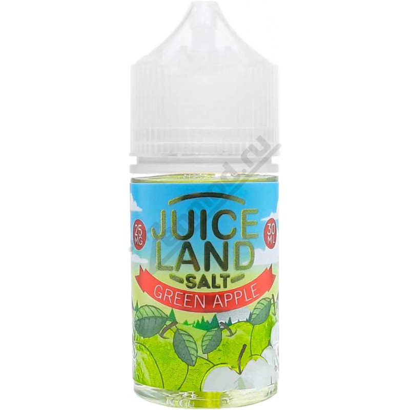 Фото и внешний вид — CC JUICELAND SALT - Green Apple 30мл