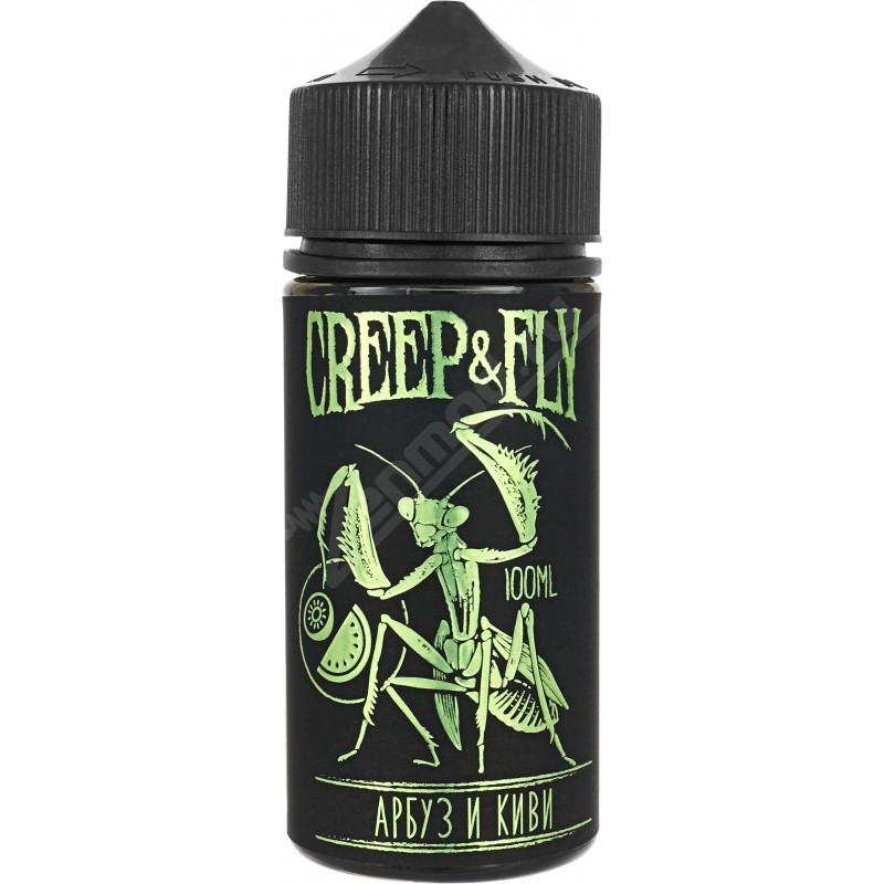 Фото и внешний вид — Creep & Fly V2 - Арбуз и киви 100мл