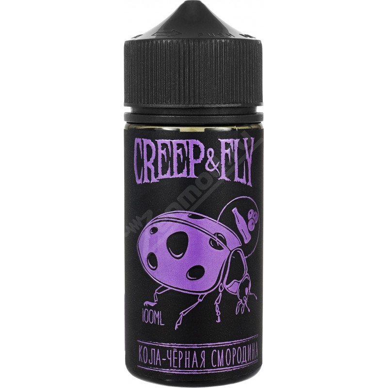 Фото и внешний вид — Creep & Fly V2 - Кола, Черная смородина 100мл