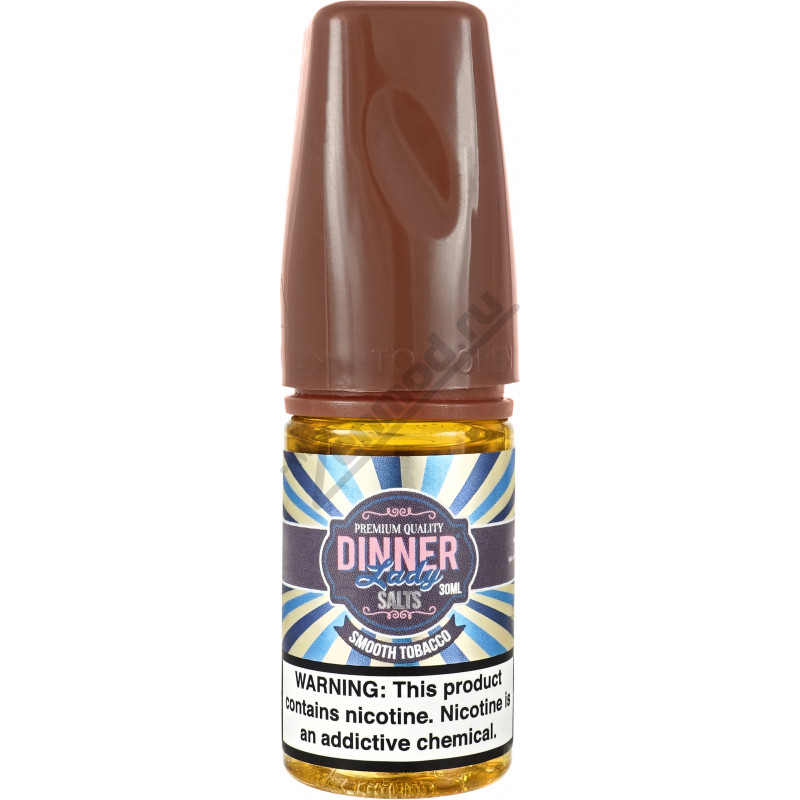 Фото и внешний вид — Dinner Lady Tobacco SALT - Smooth 30мл