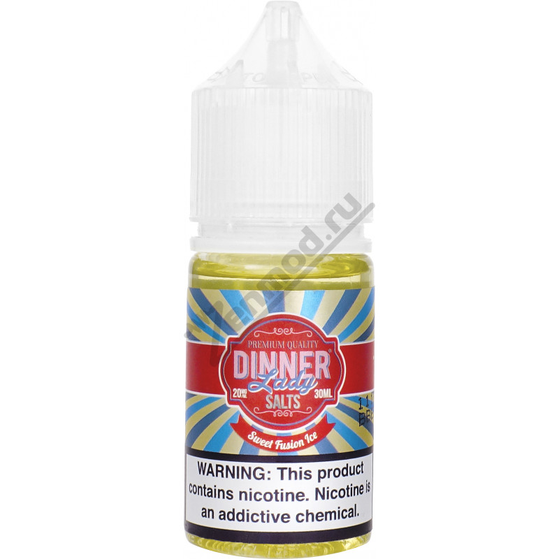 Фото и внешний вид — Dinner Lady Sweets SALT - Sweet Fusion ICE 30мл