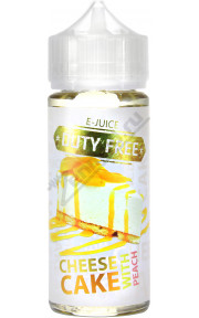 DUTY FREE WHITE - Peach Cheesecake 120мл
