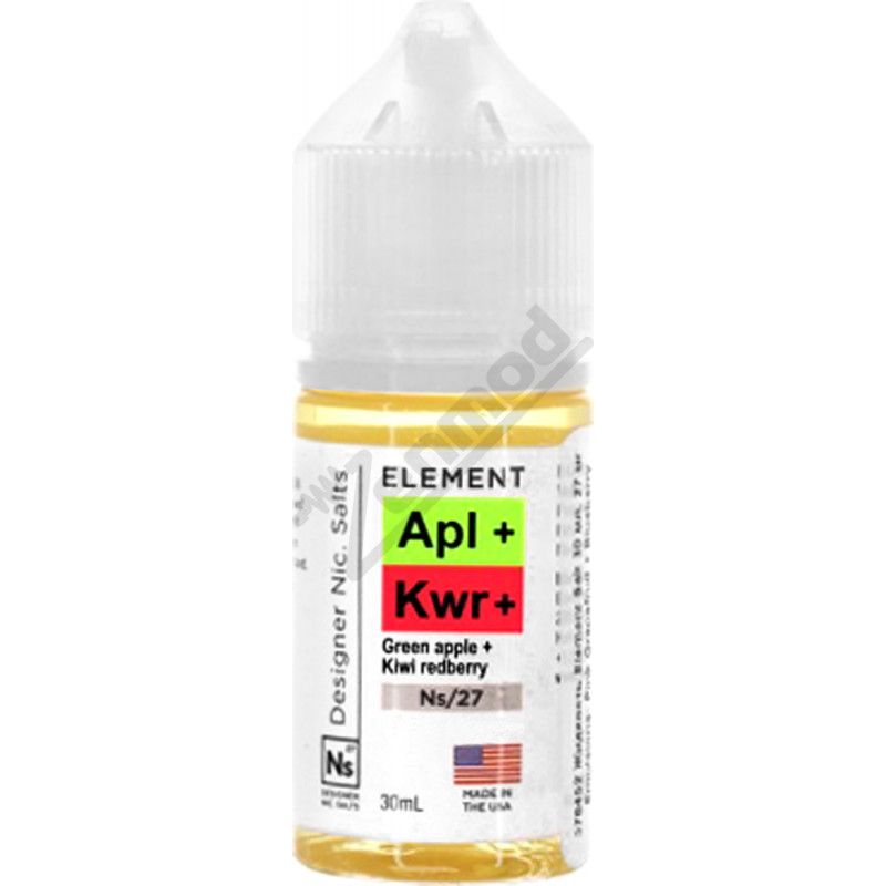 Фото и внешний вид — Element SALT - Green Apple + Kiwi Redberry 30мл