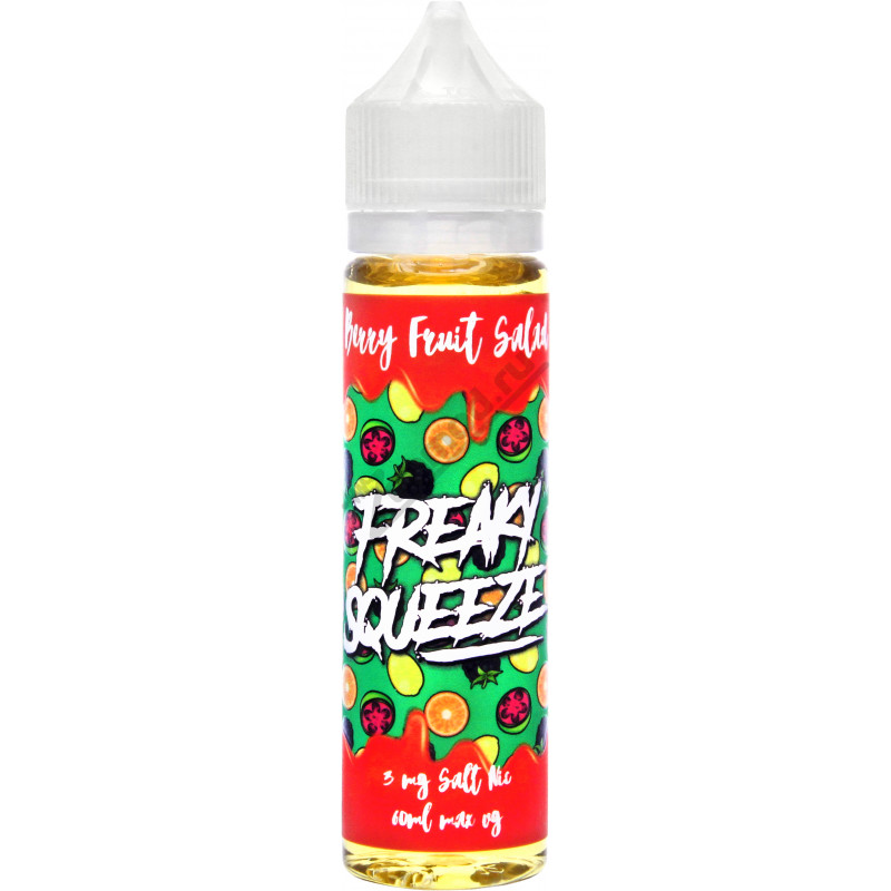 FREAKY SQUEEZE - Berry Fruit Salad 60мл Фото и внешний вид — FREAKY SQUEEZE - Berry Fruit Salad 60мл