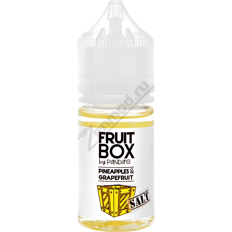 Фото и внешний вид — FRUITBOX SALT - Pineapples & Grapefruit 30мл