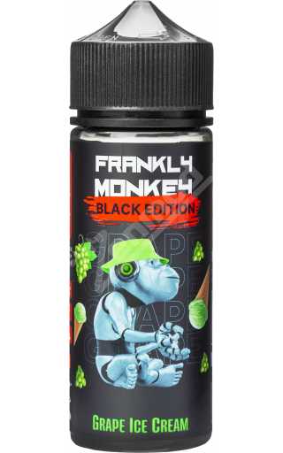 Frankly Monkey Black - Grape Ice Cream 120мл