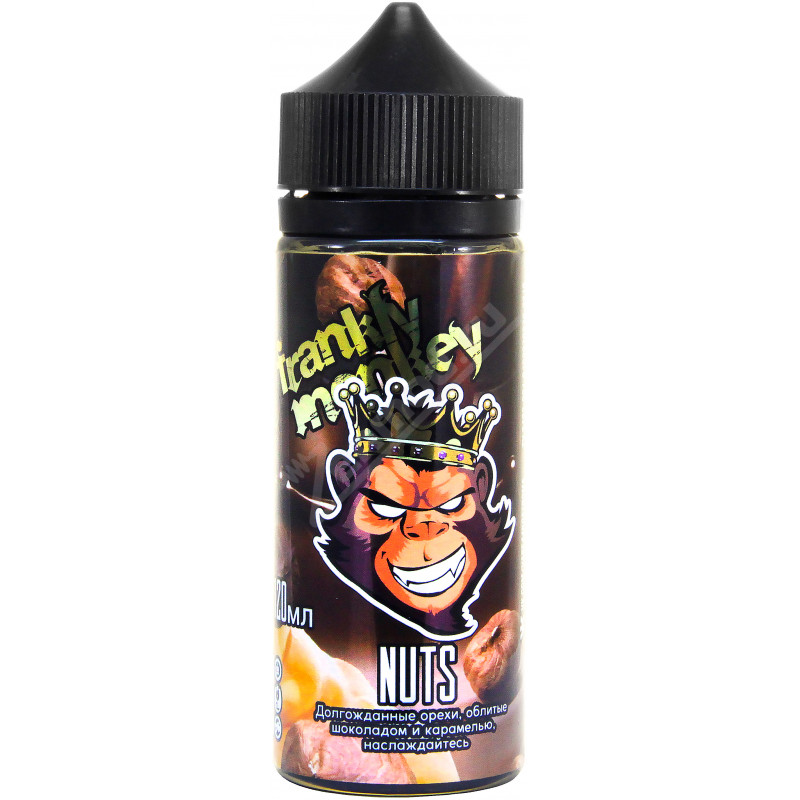 Фото и внешний вид — Frankly Monkey Black - Nuts 120мл