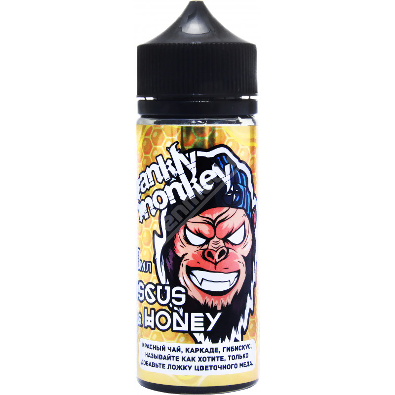 Фото и внешний вид — Frankly Monkey - Hibiscus and Honey 120мл