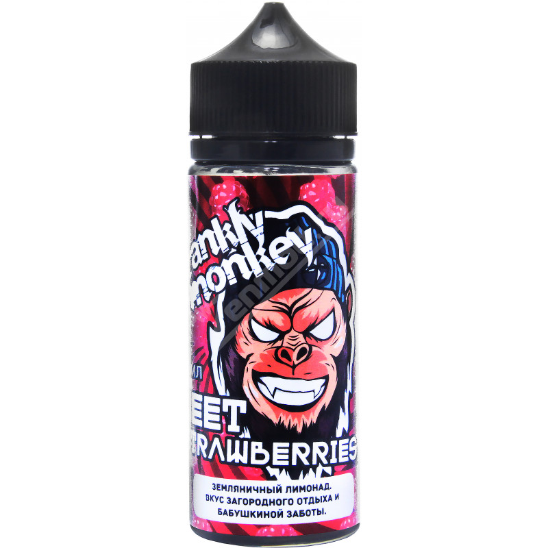 Фото и внешний вид — Frankly Monkey - Sweet Strawberries 120мл