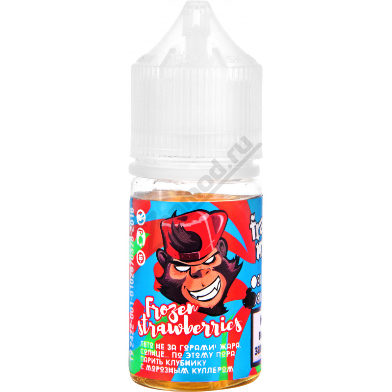 Фото и внешний вид — Frankly Monkey SALT - Frozen Strawberries 30мл