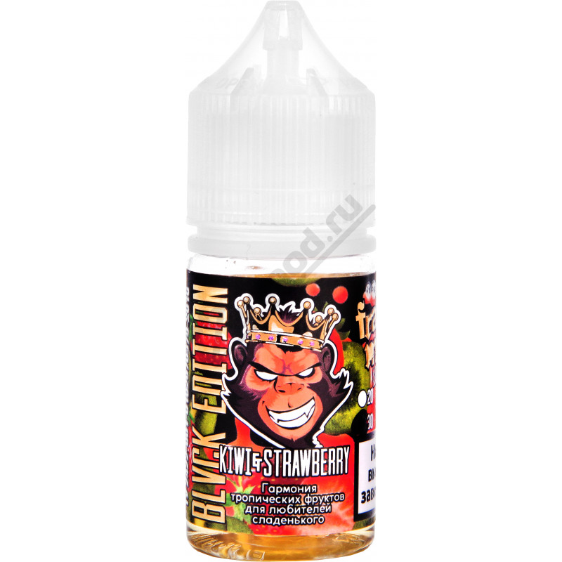 Фото и внешний вид — Frankly Monkey Black SALT - Kiwi and Strawberry 30мл