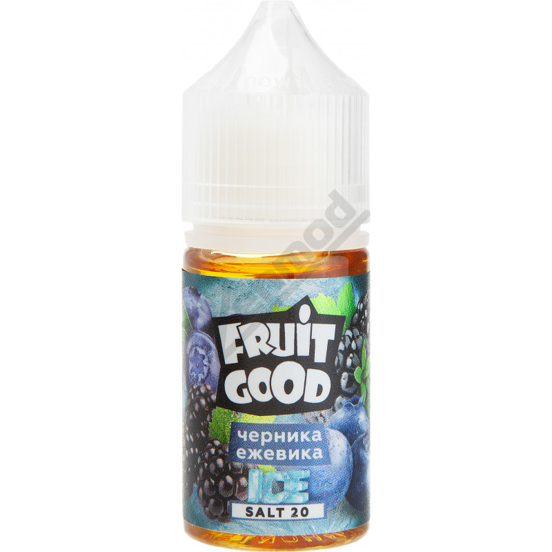 Фото и внешний вид — Fruit Good SALT - Черника Ежевика Ice 30мл
