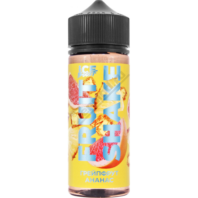 Фото и внешний вид — FRUIT SHAKE (Ice Boost) - Грейпфрут-Ананас 120мл