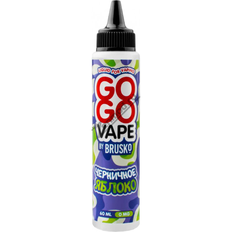 Фото и внешний вид — GoGo Vape - Черничное яблоко 60мл