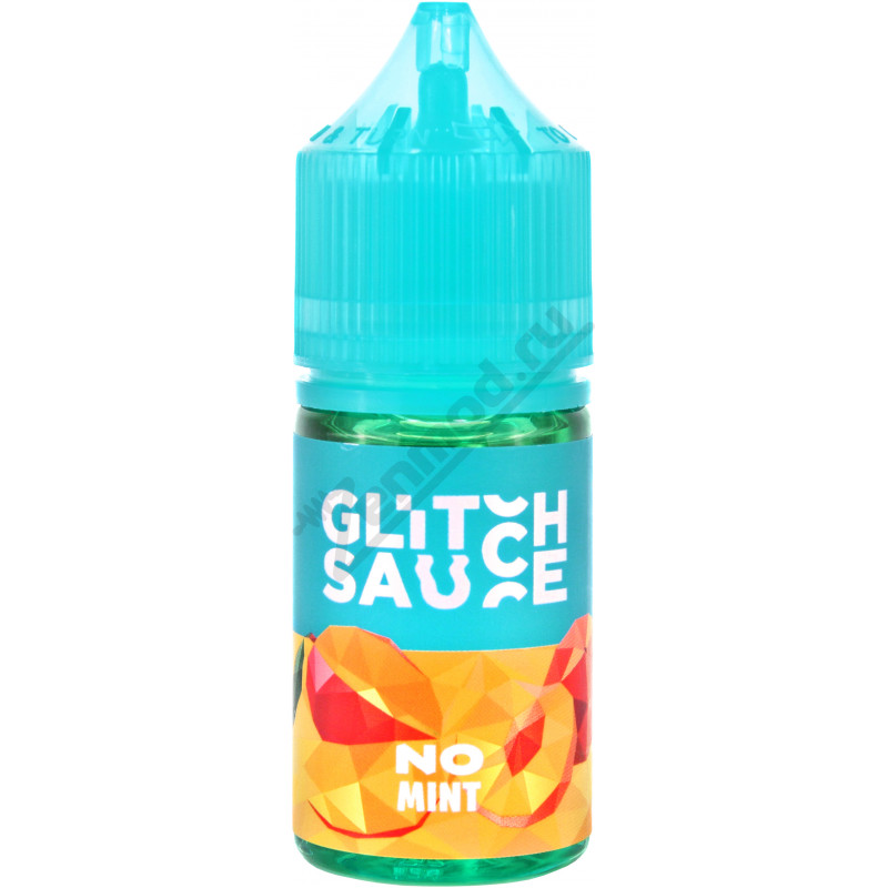 Фото и внешний вид — GLITCH SAUCE NO MINT SALT - Amber 30мл