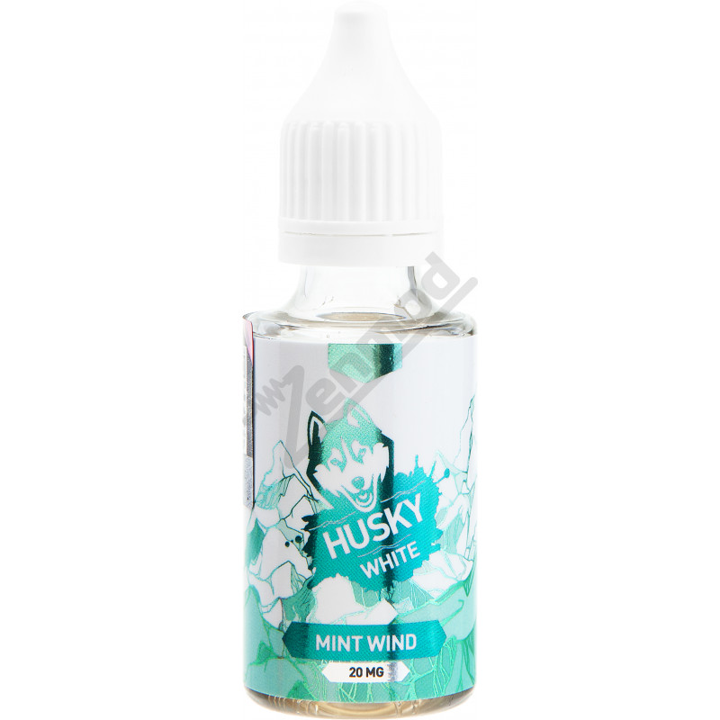 Фото и внешний вид — HUSKY White SALT - Mint Wind 30мл