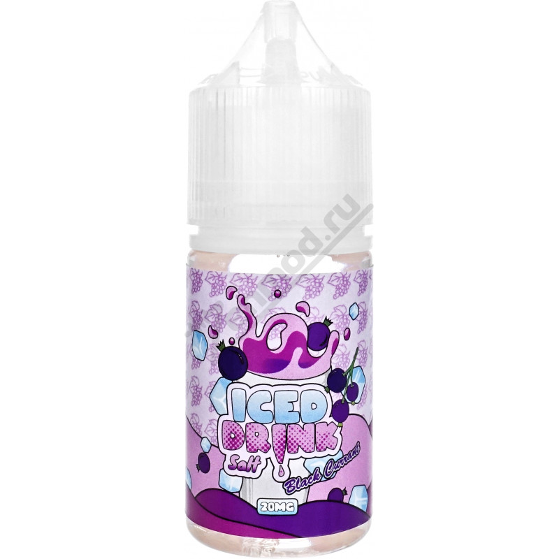 Фото и внешний вид — Iced Drink SALT - Black Currant 30мл