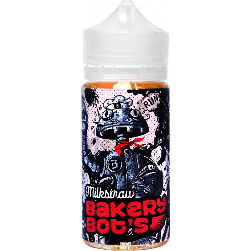 Фото и внешний вид — Bakery Bots - Milkstraw 100мл