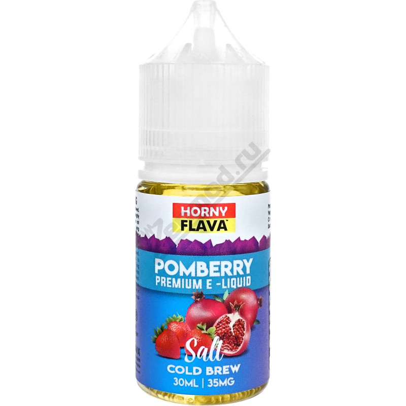 Фото и внешний вид — HORNY SALT - Pomberry 30мл