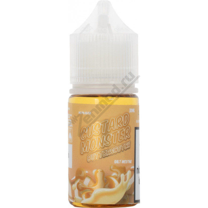 Фото и внешний вид — Custard Monster SALT - Butterscotch 30мл