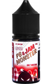 Jam Monster SALT (USA) - PB & Jam Strawberry 30мл