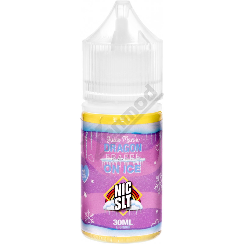 Фото и внешний вид — Juice Man SALT - Dragon Frappe On Ice 30мл