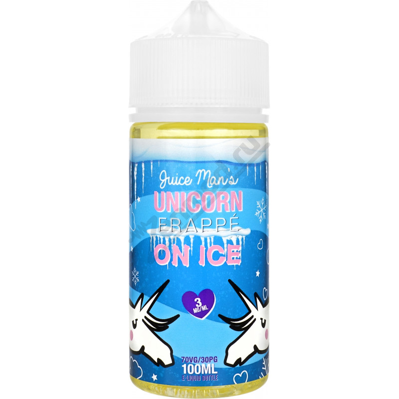 Juice Man - Unicorn Frappe On Ice 100мл Фото и внешний вид — Juice Man - Unicorn Frappe On Ice 100мл