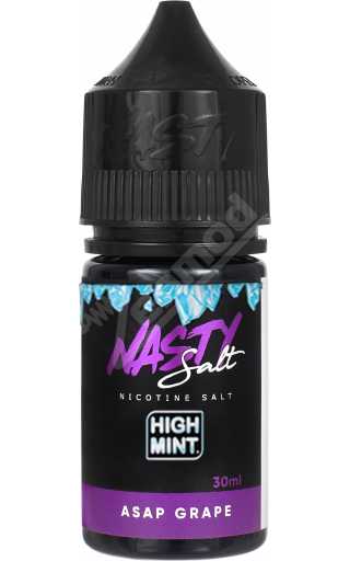 Nasty High Mint SALT - Asap Grape 30мл