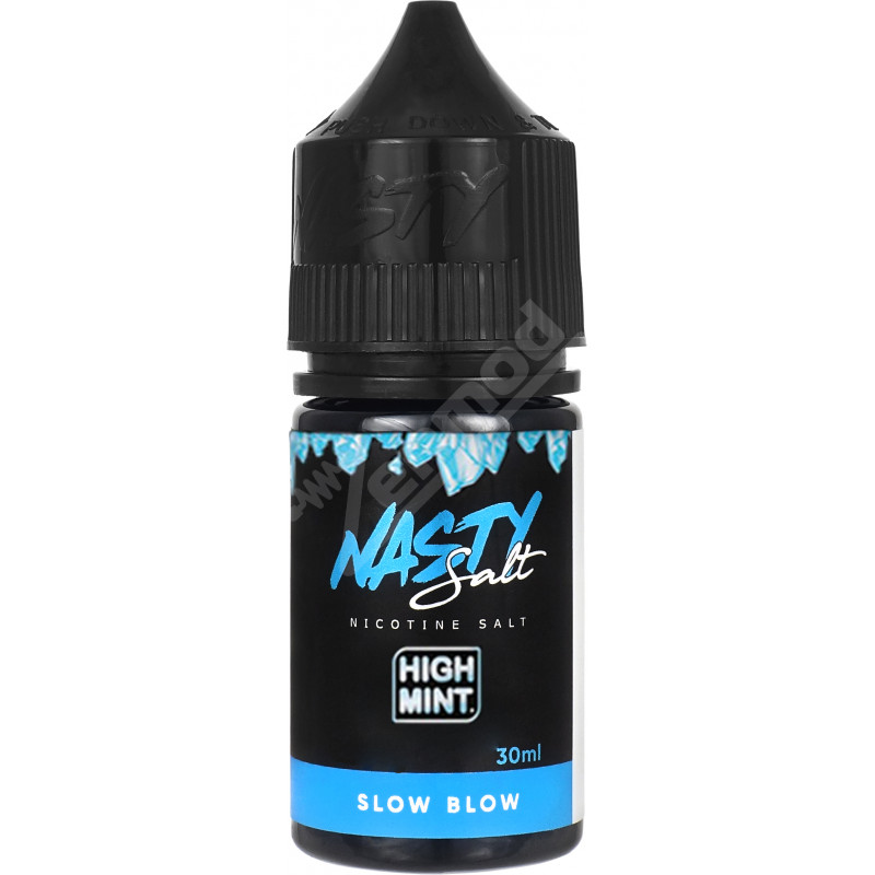 Фото и внешний вид — Nasty High Mint SALT - Slow Blow 30мл