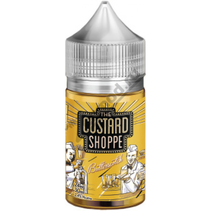 Фото и внешний вид — The Custard Shoppe SALT - Butterscotch 30мл