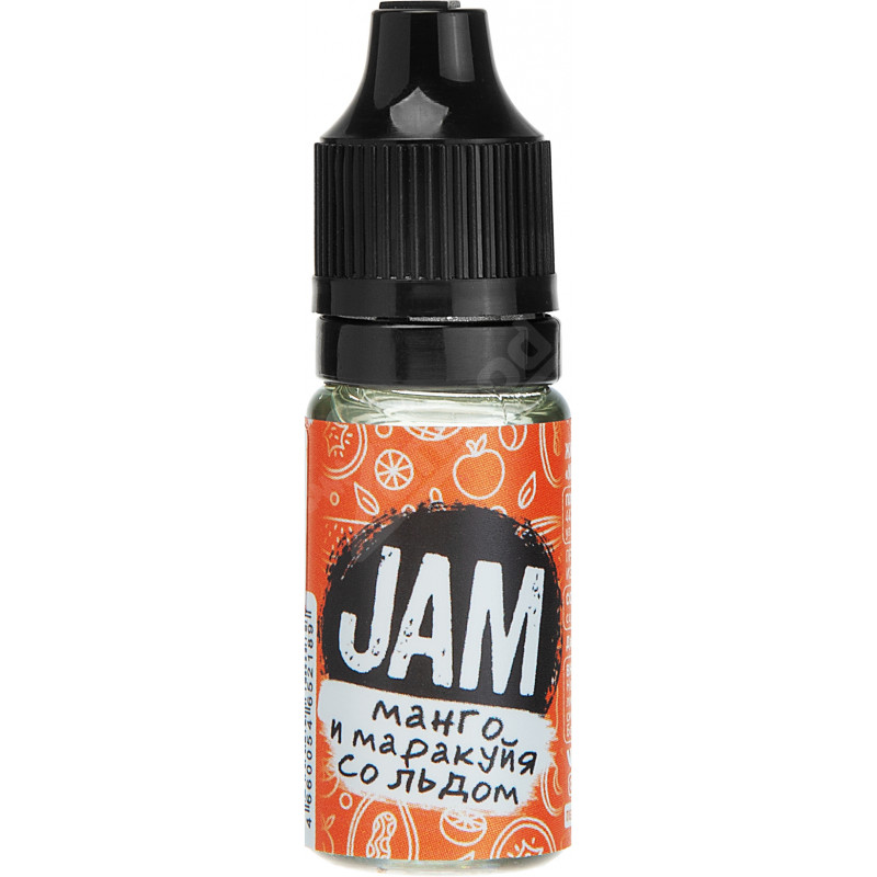 Фото и внешний вид — JAM SALT - Манго и Маракуйя со Льдом 10мл