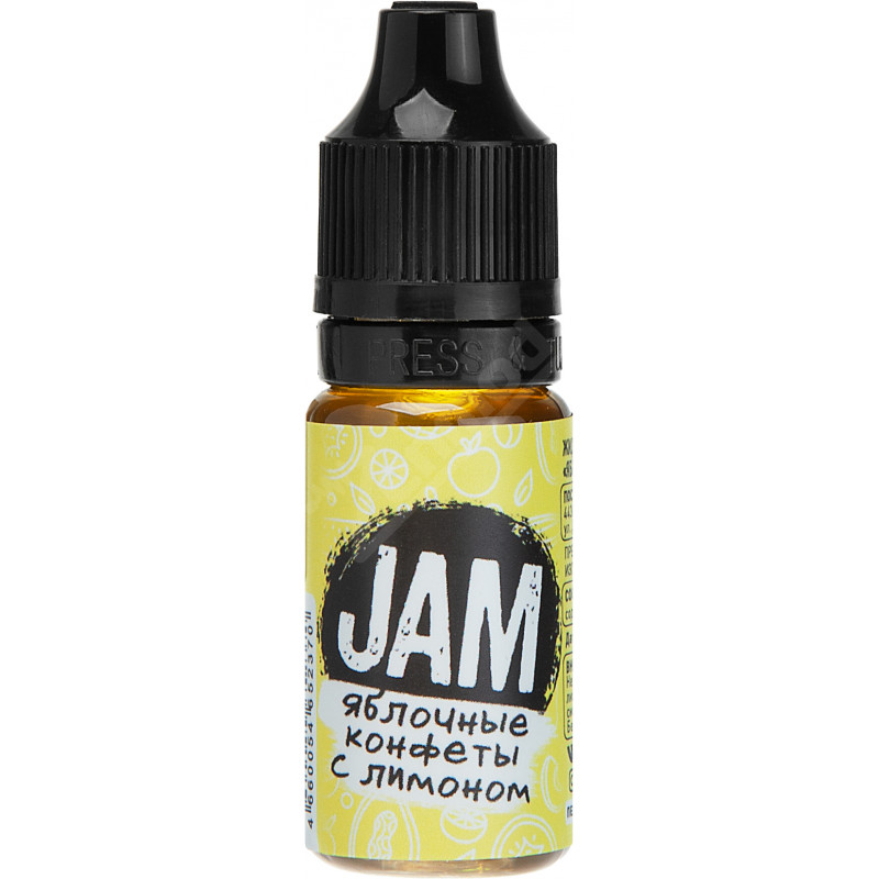Фото и внешний вид — JAM SALT - Яблочные Конфеты с Лимоном 10мл
