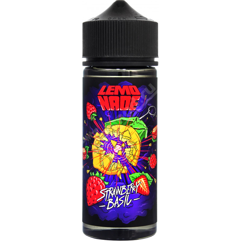 Фото и внешний вид — LEMONADE - Strawberry-Basil 120мл