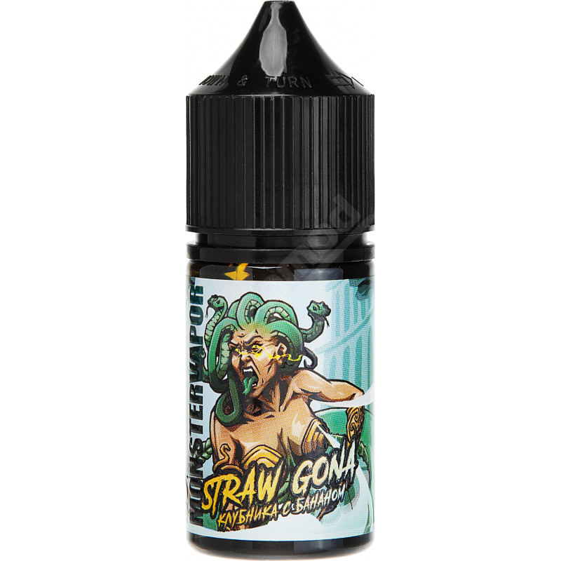 Фото и внешний вид — Monstervapor SALT - Straw Gona 30мл